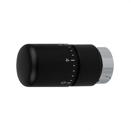 TESTA TERMOSTATICA A LIQUIDO ZEHNDER DESIGN Misura: Nero