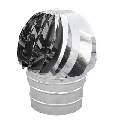 TIRAFUMI BASE TONDA ACCIAIO INOX Misura: Diam. 160