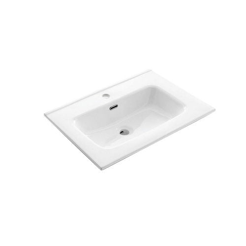 TOP CONSOLLE IN CERAMICA PER MOBILI BAGNO TALIA STICK Misura: cm 70