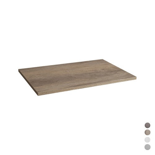 TOP IN LEGNO PER BASE MOD. UNIKA Misura: cm 80x46x1,8 Olmo Naturale