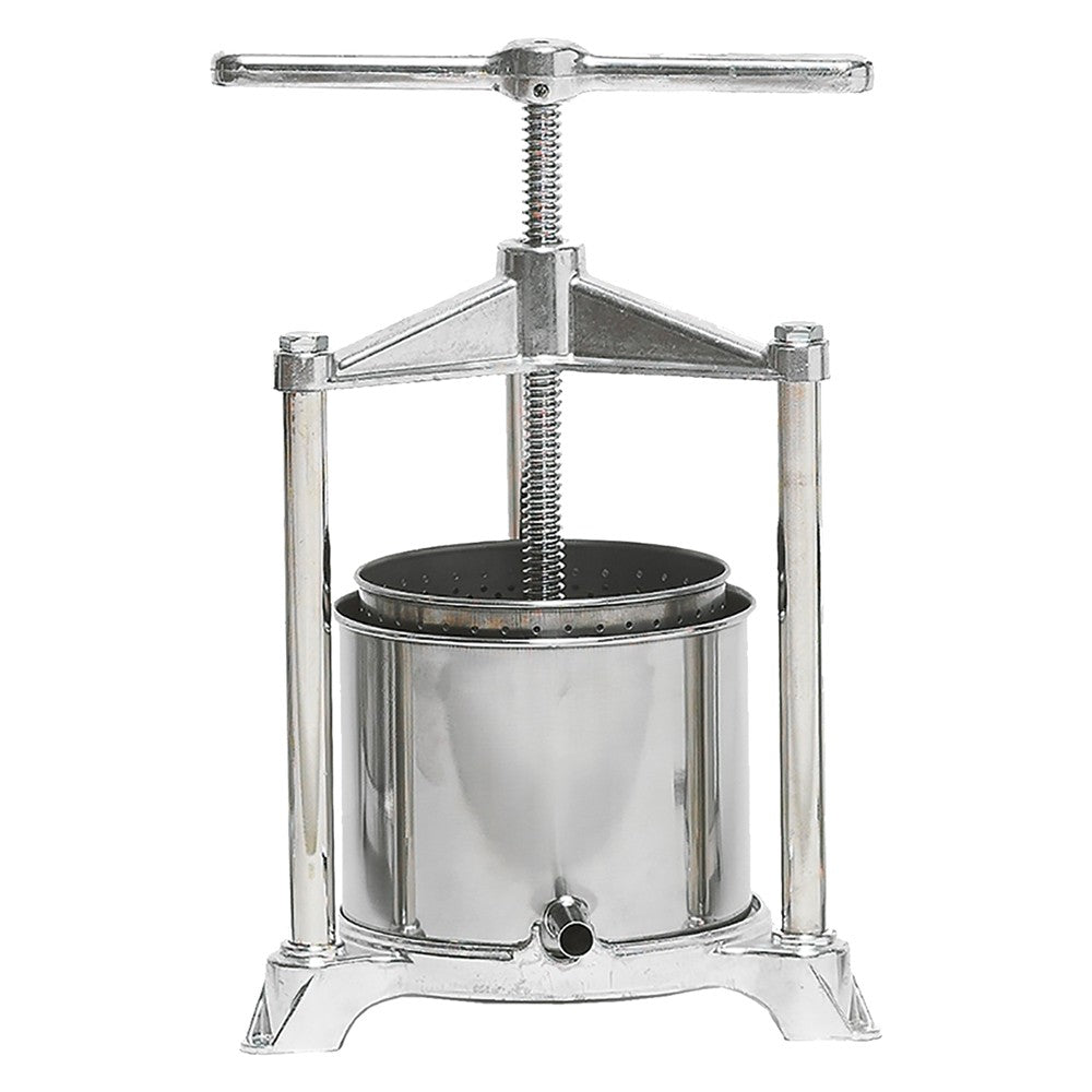 TORCHIETTO PREMITUTTO STRUTTURA ALLUMINIO Piccolo - H 12 x ø 15 cm - lt. 1,5