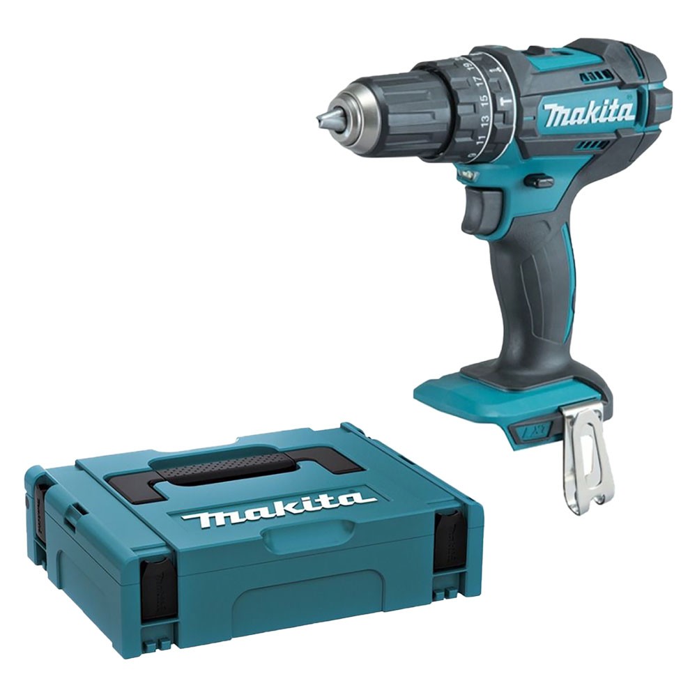 TRAPANO AVVITATORE A BATTERIA CON PERCUSSIONE 'DHP485ZJ' 18V - corpo macchina