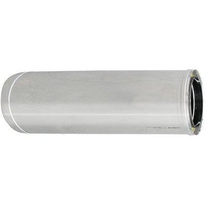 TUBO ACCIAIO INOX 316L DOPPIA PARETE MT 0.50 Misura: D. Int. 130 - D. Est. 180