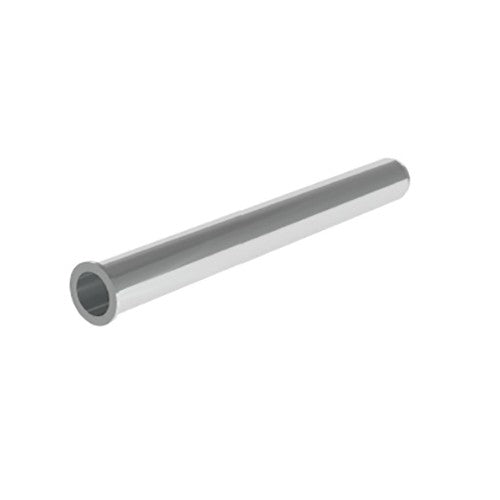 TUBO CON CARTELLA INOX Misura: D. 32 X 200 mm