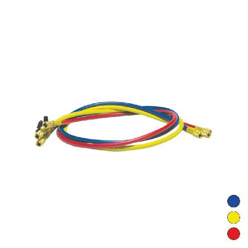 TUBO FLESSIBILE FRUSTA 1500 MM ATTACCHI IN LINEA CON VALVOLA A SFERA 5 Misura: Giallo