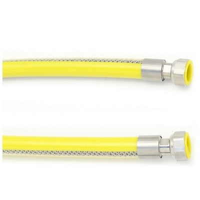 TUBO FLESSIBILE IN ACCIAIO FF PER GAS Misura: cm. 75