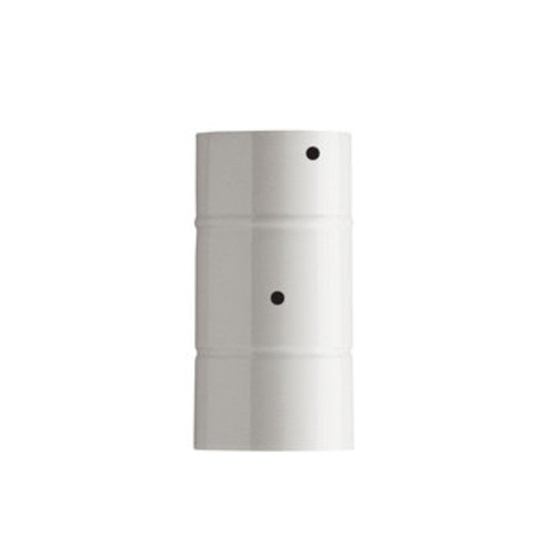 TUBO FORATO P/SERRANDA H 25 CM D 10 CM BIANC0
