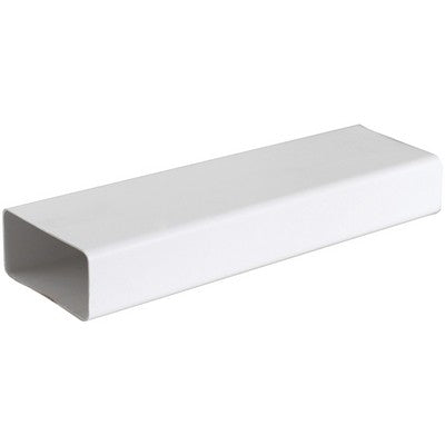 TUBO PER SISTEMA DI AERAZIONE CANALIZZATA IN PVC PER CAPPA CUCINA Misura: 1500 mm - sez. 120x60
