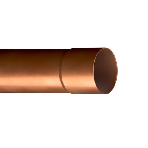 TUBO PLUVIALE Misura: Diam. 80 L. 3000 Ramato
