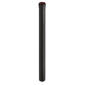 TUBO PORC PELLET C/GUARN D  8XH100CM NERO OP AETERNUM