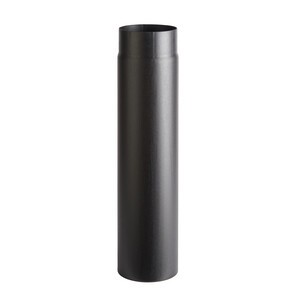 TUBO PORCELLANATO D 15 X H  50CM NERO OPACO TOP