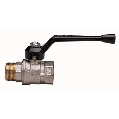 VALVOLA A SFERA A PASSAGGIO TOTALE FILETTATURA MF Misura: 3/4" DN 20 PN 40