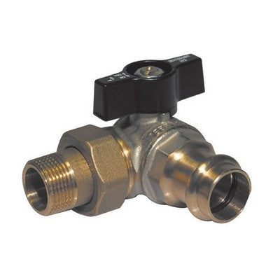 VALVOLA A SFERA ATTACCO A PRESSARE/COLLETTORE SX Misura: 1" x 28 PN 40