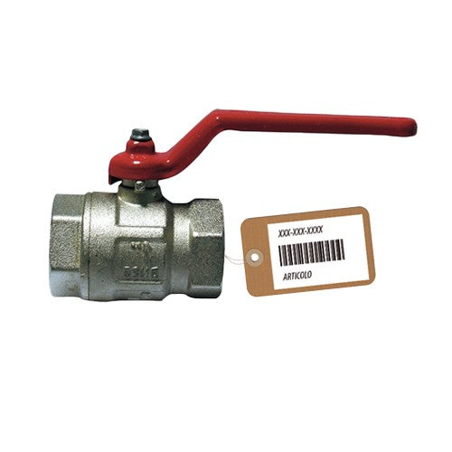 VALVOLA A SFERA FF CON LEVA F-BRICO Misura: 3/8" DN 10 PN 64