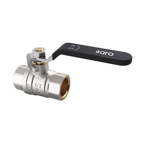 VALVOLA A SFERA IKARO FF LEVA PIATTA Misura: 1/2" DN 15 PN 50