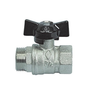 VALVOLA A SFERA MF CON FARFALLA Misura: 3/8'' DN 10 PN 64