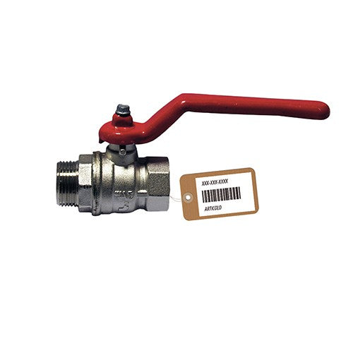 VALVOLA A SFERA MF CON LEVA F-BRICO Misura: 3/8" DN 10 PN 64