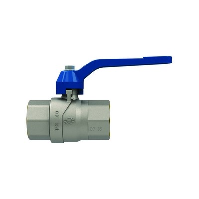 VALVOLA A SFERA P.T. CON LEVA EVOLUTION FEMMINA-FEMMINA Misura: 3/4" DN 20 PN 40