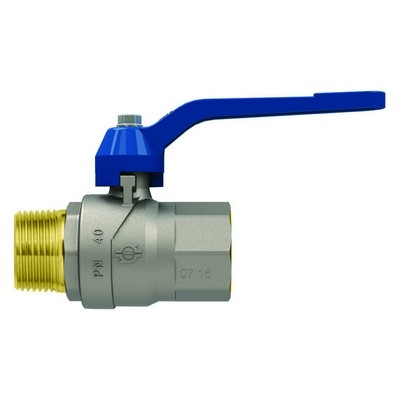 VALVOLA A SFERA P.T. CON LEVA EVOLUTION MASCHIO-FEMMINA Misura: 1/2" F-BRICO