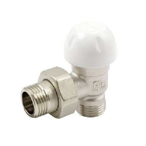 VALVOLA A SQUADRA TERMOSTATIZZABILE ATTACCO TUBO PEX MULTISTRATO Misura: 3/8" 24x19 fil (D.16)