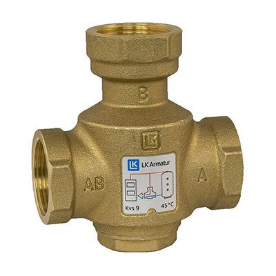 VALVOLA ANTICONDENSA THERMO VAR LK 823 FIL. FEMMINA Misura: 1" Temp. aper. 55 °C