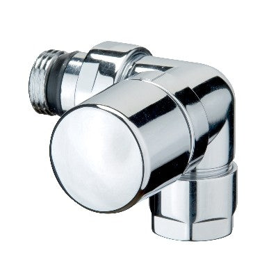 VALVOLA D'ARREDO AD ANGOLO SX TERMOSTATIZZABILE CROMO-LUCIDO Misura: 1/2"