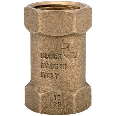 VALVOLA DI RITEGNO BLOCK Misura: 1"