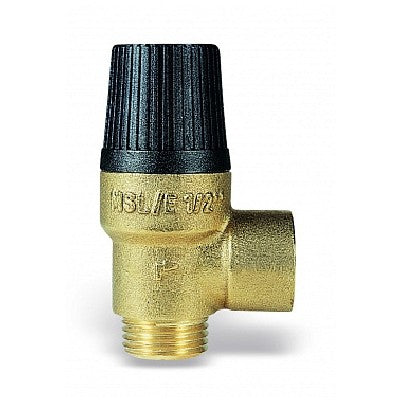 VALVOLA DI SICUREZZA A MEMBRANA MSL MF Misura: 1/2" x 9 Bar