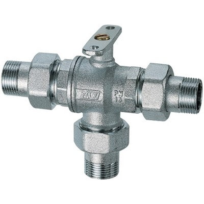 VALVOLA DI ZONA A 3 VIE MOTORIZZABILE CON SFERA BY PASS (FAR) Misura: 3/4"
