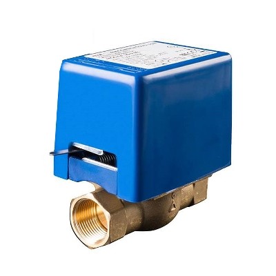 VALVOLA DI ZONA SERIE SF A 2 VIE CON MICRO AUSILIARIO Misura: 3/4 Gas F.