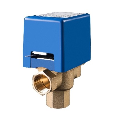 VALVOLA DI ZONA SERIE SF A 3 VIE CON MICRO AUSILIARIO Misura: 1" Gas F.