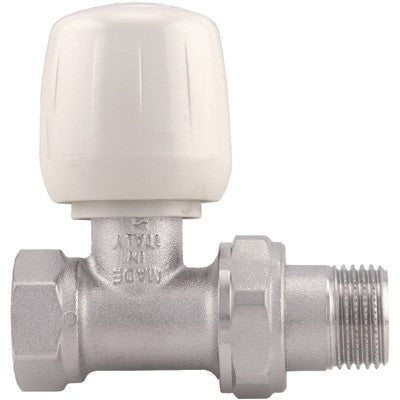 VALVOLA DIRITTA MANUALE PER RADIATORI Misura: 1/2"