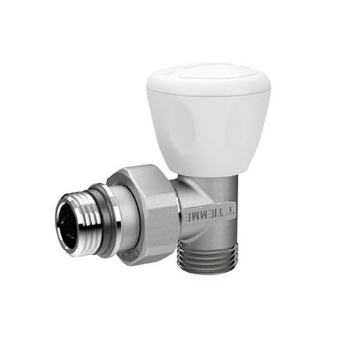VALVOLA MANUALE A SQUADRA CON ATTACCO TUBO PEX MULTISTRATO Misura: 3/8" 24x19 fil (D.16)