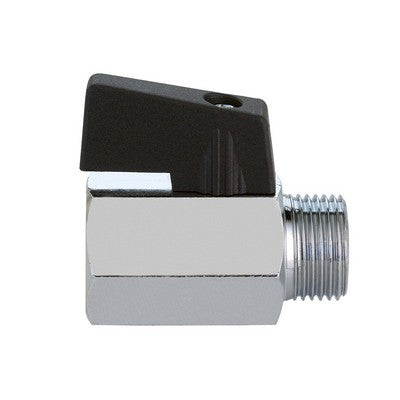 VALVOLA MINISFERA MASCHIO FEMMINA CROMATO Misura: 3/8" DN 8 PN 10