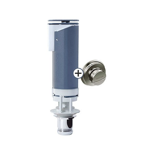 VALVOLA PER CASSETTE IN CERAMICA ALTA POSIZIONE PULSAR DUAL E PULSANTE Misura: Doppio scarico