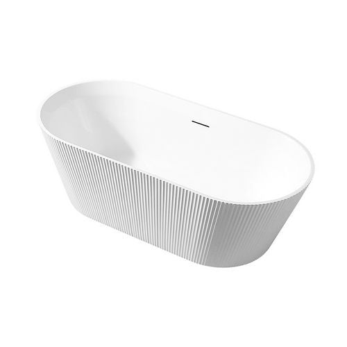 VASCA FREESTANDING CANNETTATA FIAMMETTA OVALE Misura: cm 170x80x58