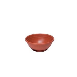 VASO SERENELLA C/RISERVA 20X 8HCM 1L TERRACOTTA