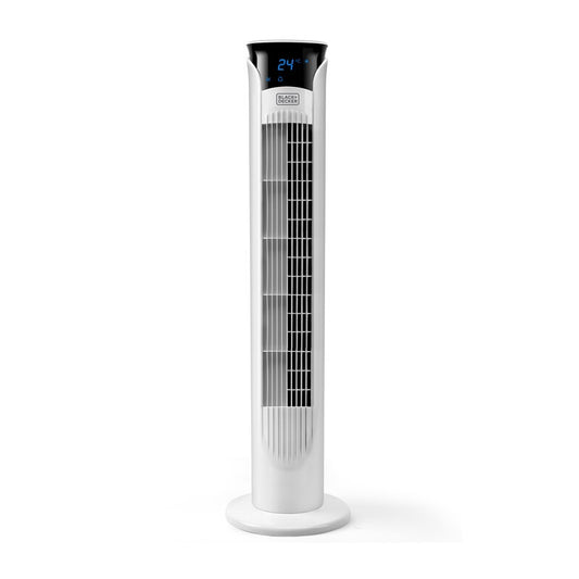 VENTILATORE A TORRE 45W 3 VEL B+D BXEFT48E 81CM C/TEL