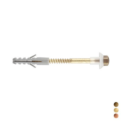 VITE FISSAGGIO PER VASO Misura: L. 80 mm - Bronzata