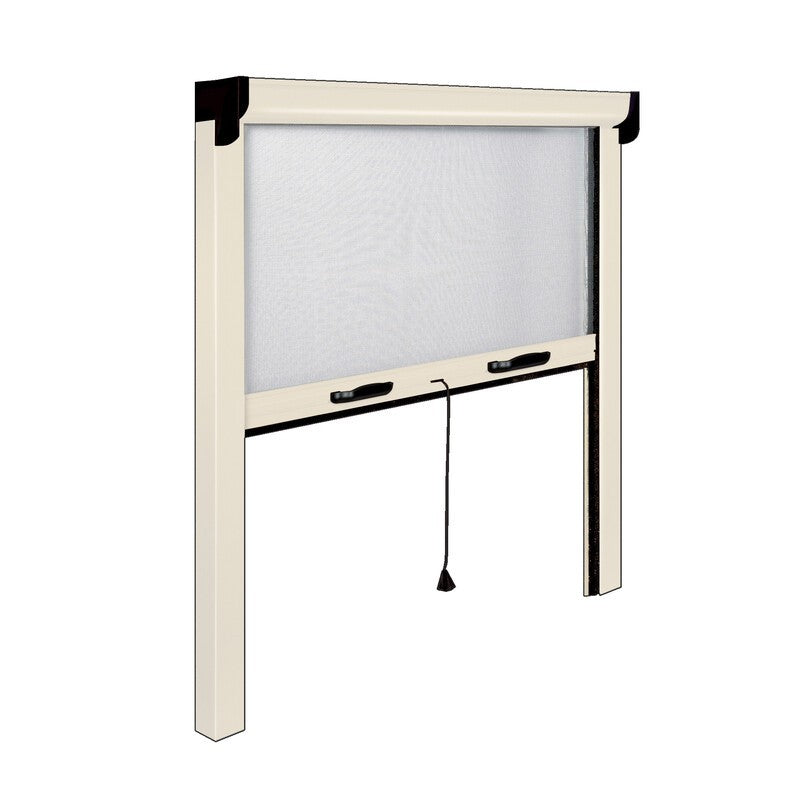 ZANZARIERA OPERA 140X240 CM VERTICALE AVORIO