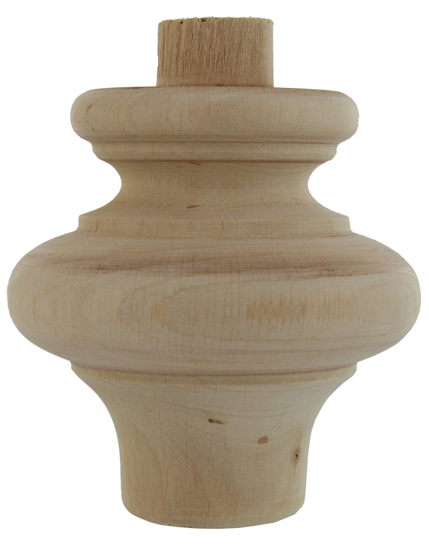 PIEDE LEGNO ONTANO ART.53014 MM.80x80