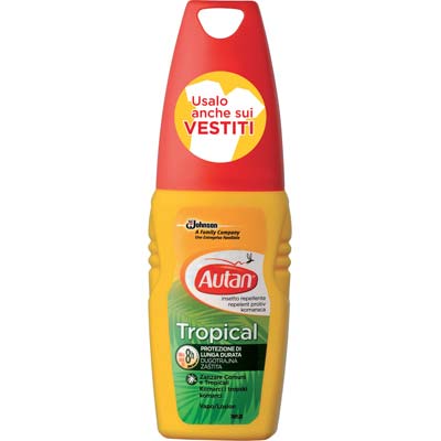 REPELLENTE INSETTI TROPICAL AUTAN