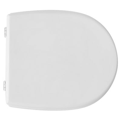 SEDILE WC PER GLOBO VASO BOWL BIANCO FORMA 5                          