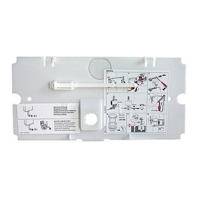 PLACCA DI PROTEZIONE COMPLETA PER TWINLINE 12 CM                      