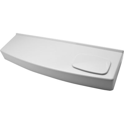 COPERCHIO PER CASSETTA TURCHESE BIANCO                                