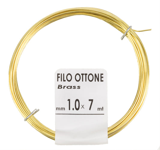 MATASSINA FILO OTTONE MM.0,6X20MT.