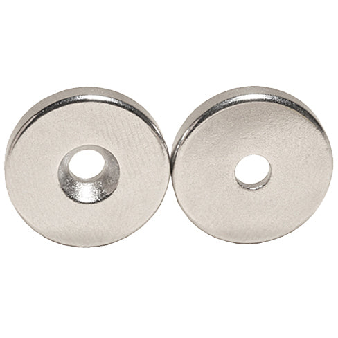 BOTTONE MAGNETICO C/FORO SVASATO MM.20X3 