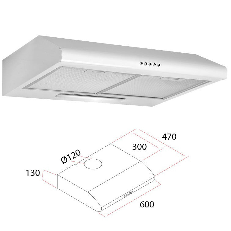 CAPPA ELETTRICA X CUCINA CM.60