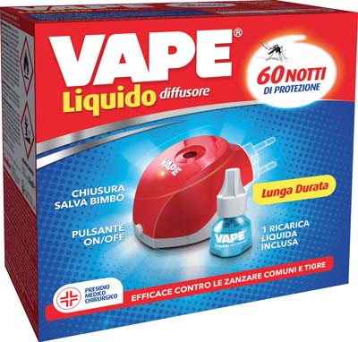 ELETTROEMANATORE LIQUIDO VAPE MAGIC