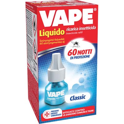 RICARICA LIQUIDA ZANZARE VAPE MAGIC